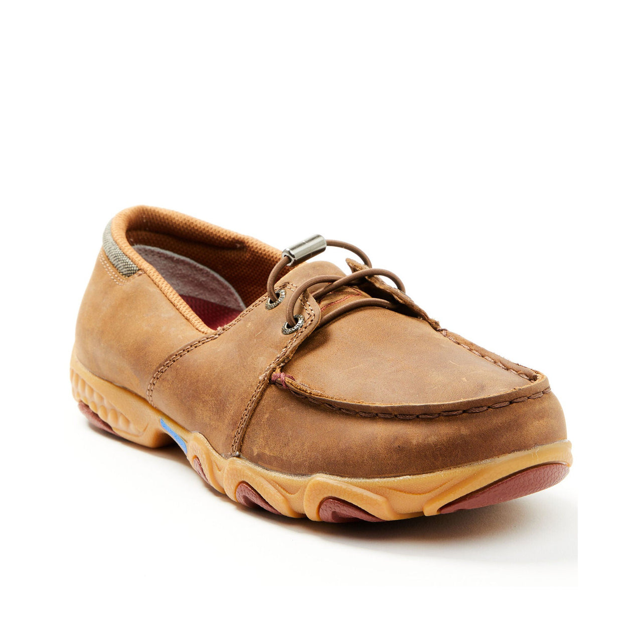 Twisted X Women's Boat Driving Moc Shoes - Pecan