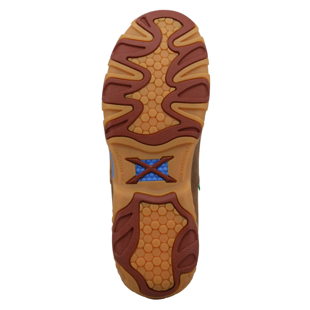 Twisted X Ladie's Boat Shoe Driving Moc - Brown