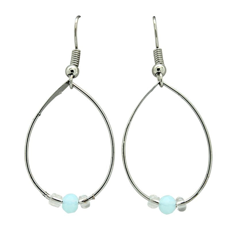 KC Earrings Silver
