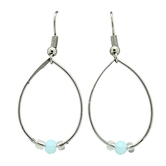 KC Earrings Silver
