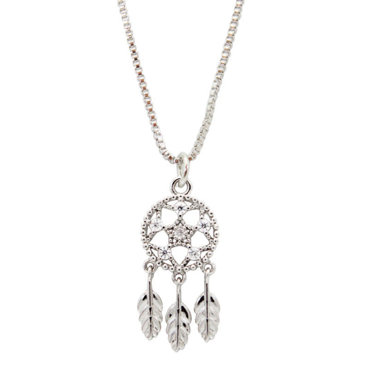 KC Gifts Dream Catcher Necklace- Glam