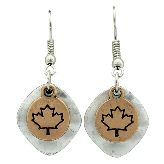 KC Gifts Maple Leaf Earrings