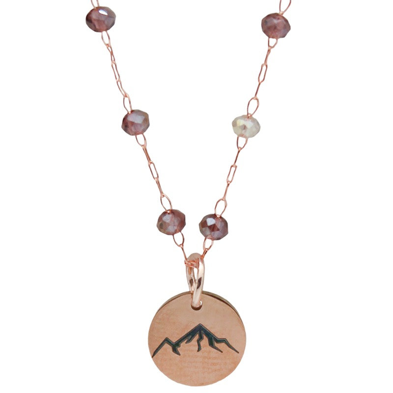 KC  Bead Mountain Necklace