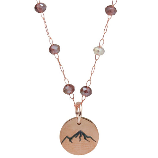 KC  Bead Mountain Necklace