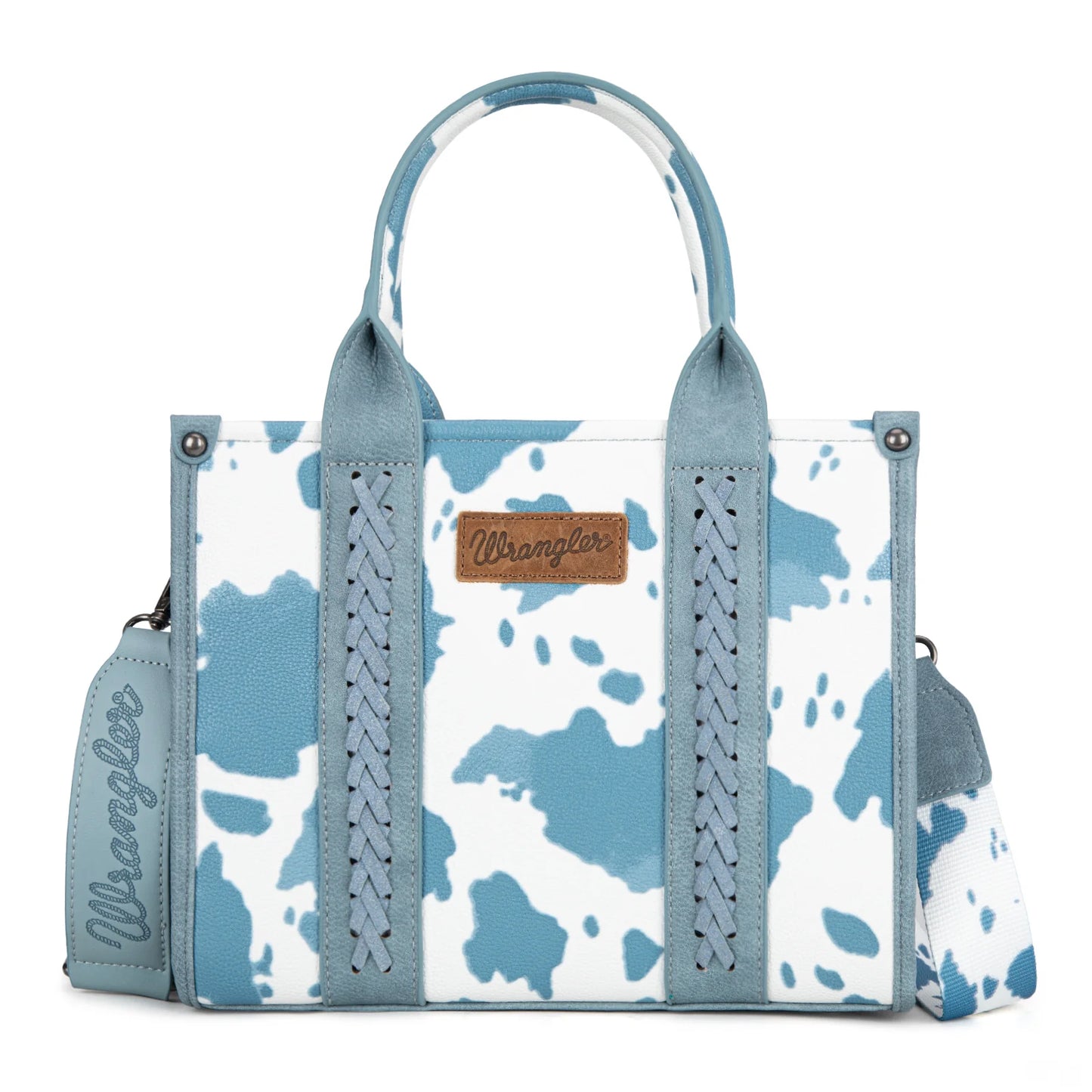 Wrangler Women's Cowprint Tote/Crossbody -  Multiple Colors