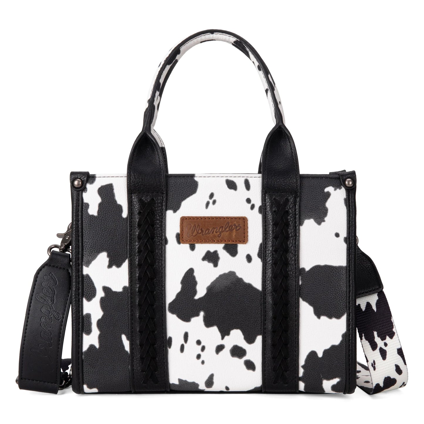 Wrangler Women's Cowprint Tote/Crossbody -  Multiple Colors
