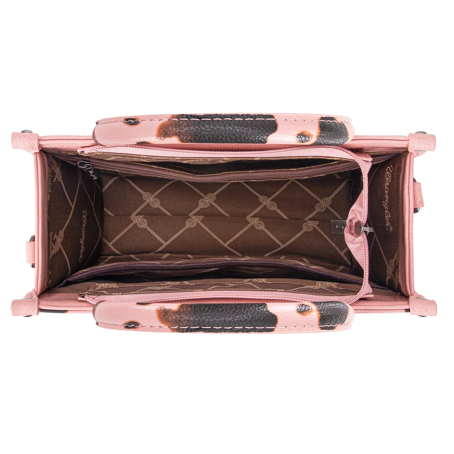 Wrangler Women's Cowprint Tote/Crossbody -  Multiple Colors