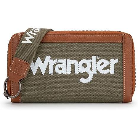 Wrangler Wrangler Logo Wallet/Wristlet- Multiple Colours - Irvine Tack &amp; Western Wear