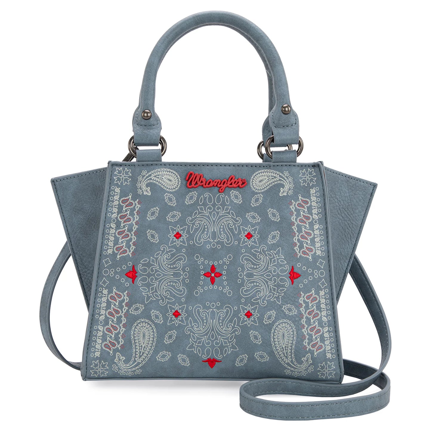 Wrangler Paisley Mini Crossbody Satchel - Multiple Colours