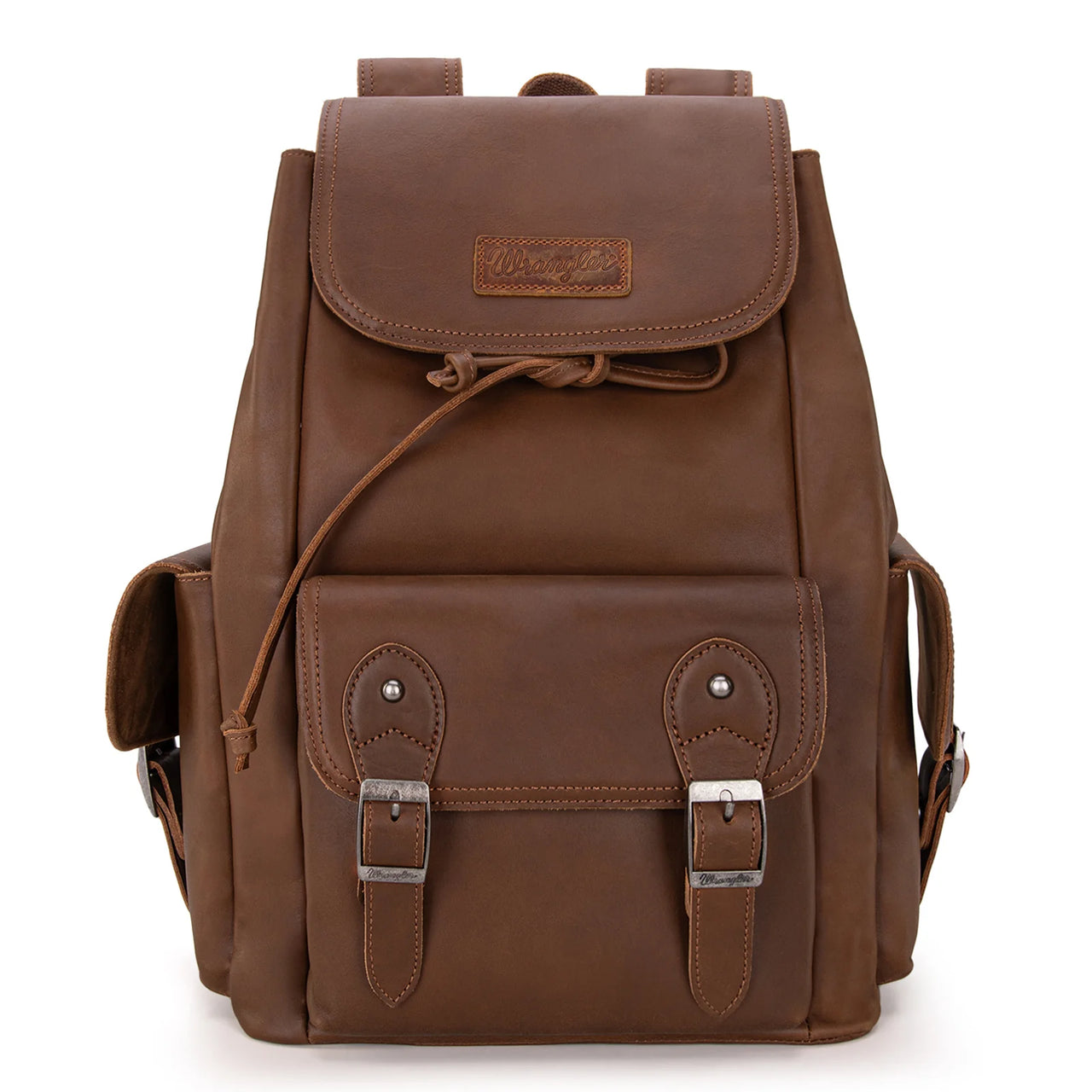 Wrangler 100% Leather Backpack