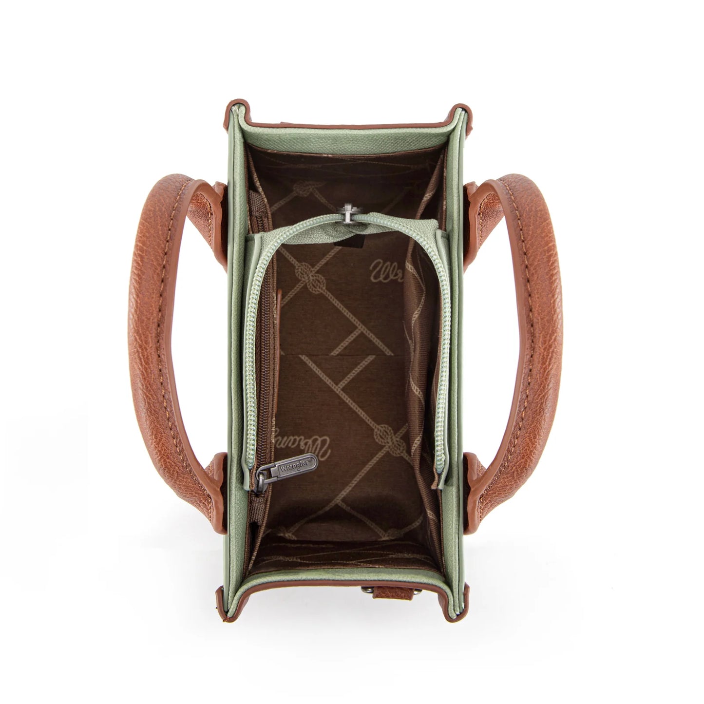 Wrangler Women's Logo Mini Tote/Crossbody-Jean