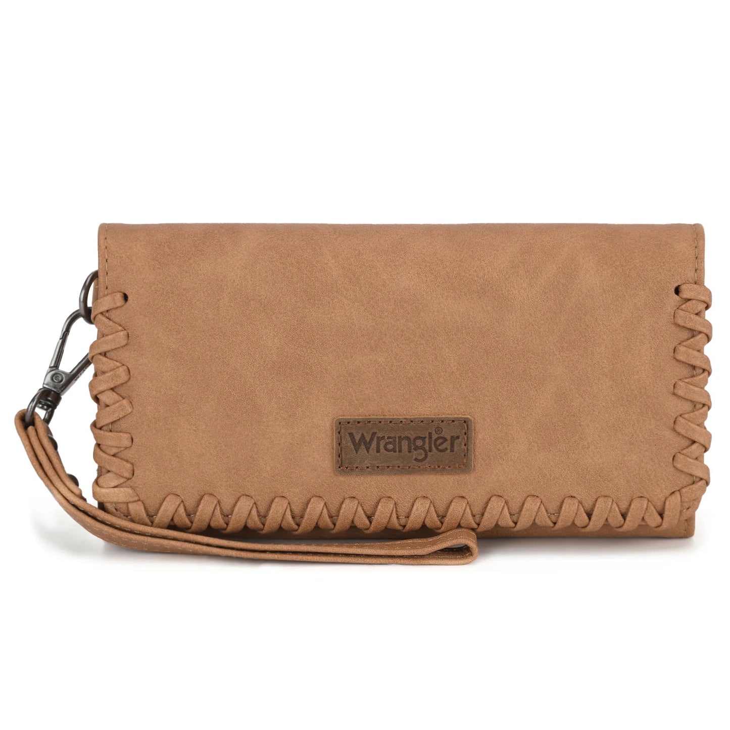 Wrangler Women's Whipstitch Wristlet Wallet- Multiple Colors