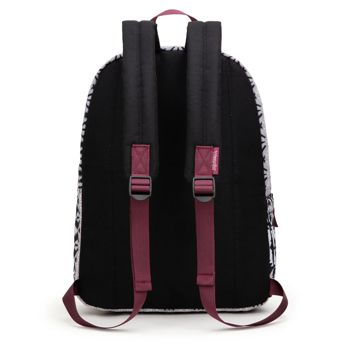 Wrangler Aztec Print Backpack- Black