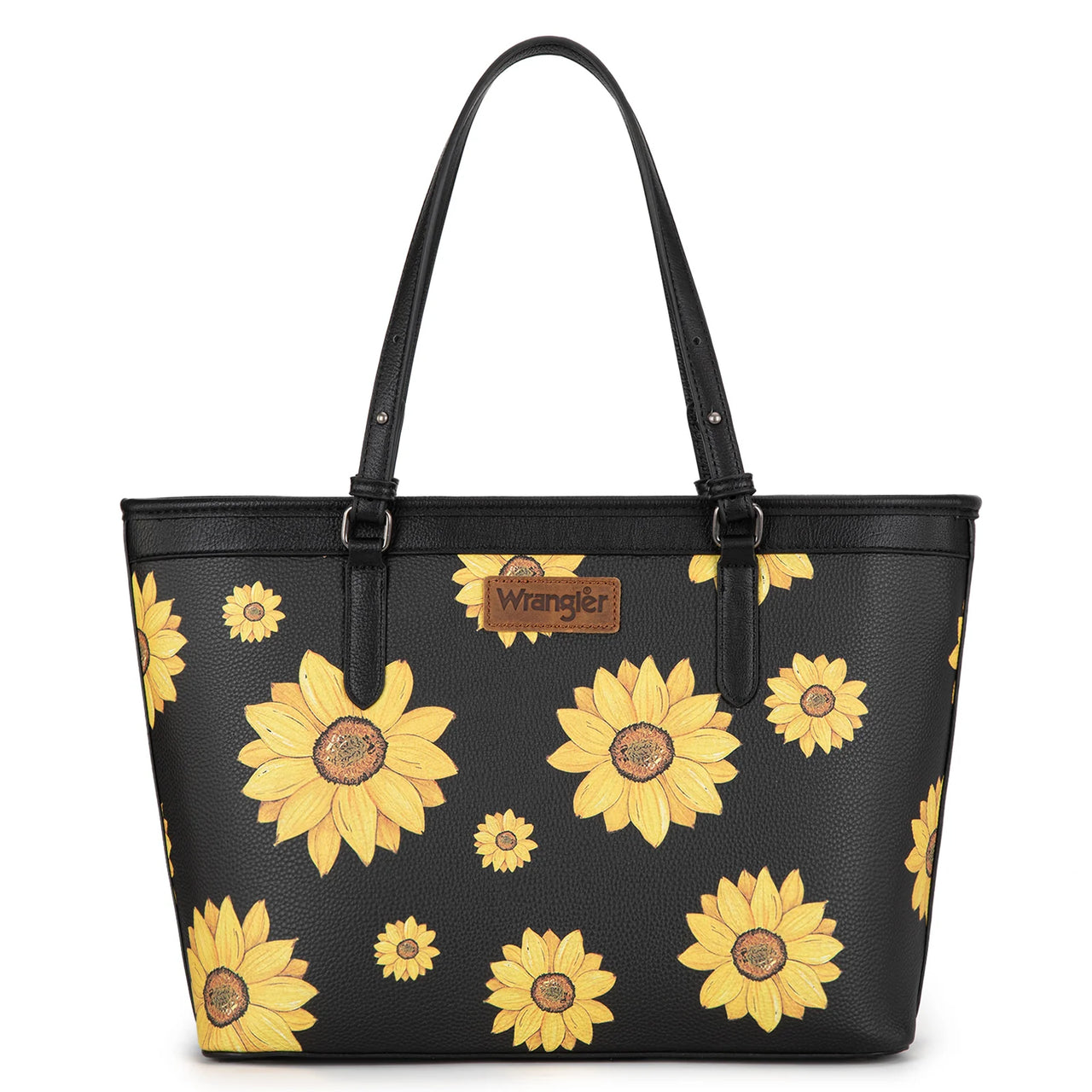 Wrangler Sunflower Print Tote Bag-Multiple Colors