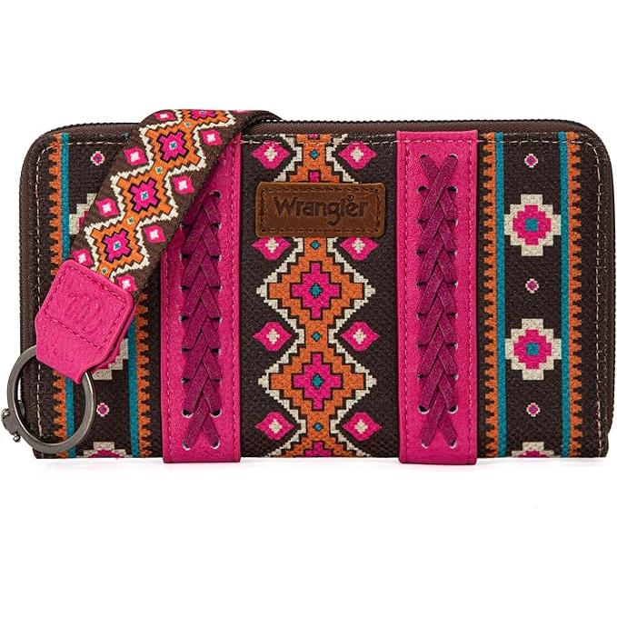 Wrangler Southwestern Art Print Wallet-