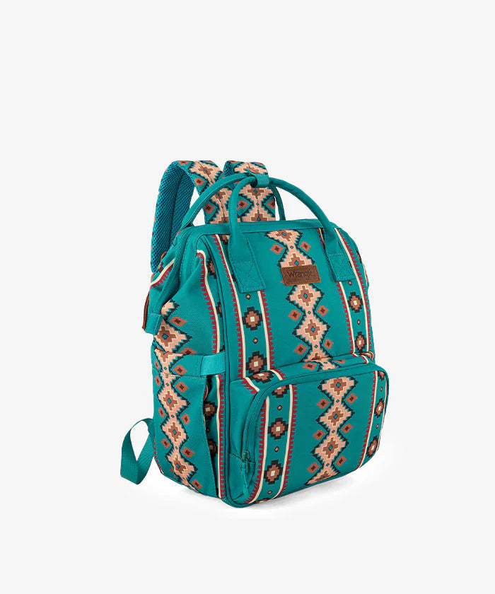 Wrangler Aztec Printed Callie Backpack - Multiple Colours