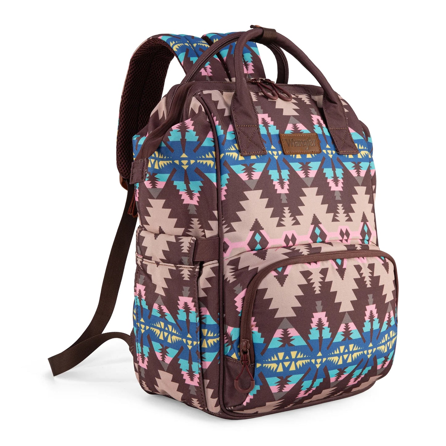 Wrangler Aztec Printed Callie Backpack-Multiple Colors