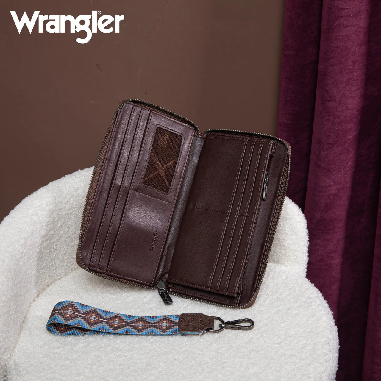 Wrangler Southwestern Art Print Wallet-