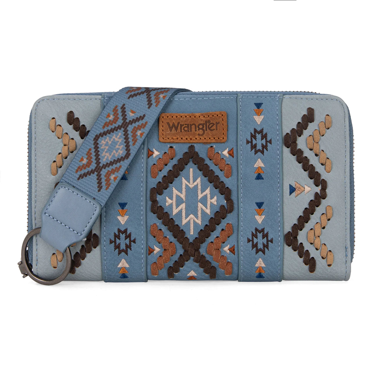Wrangler Southwestern Embroidered Wallet-