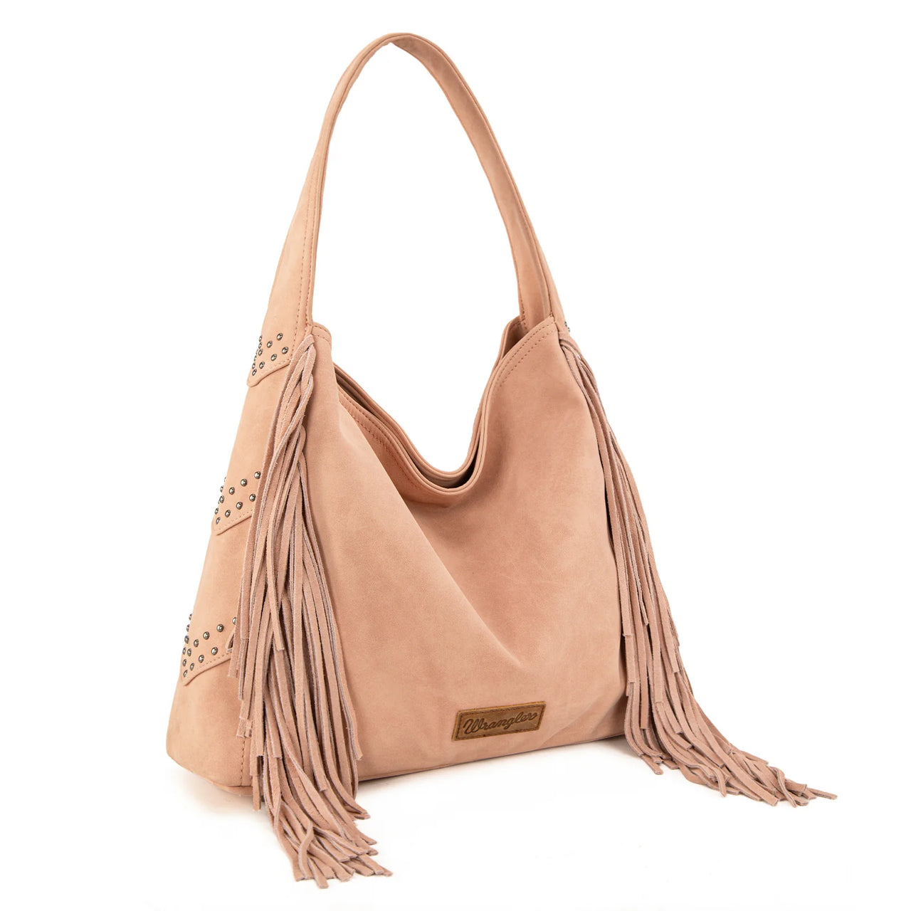 Wrangler Women's Fringe Studded Hobo Bag- Multiple Colours