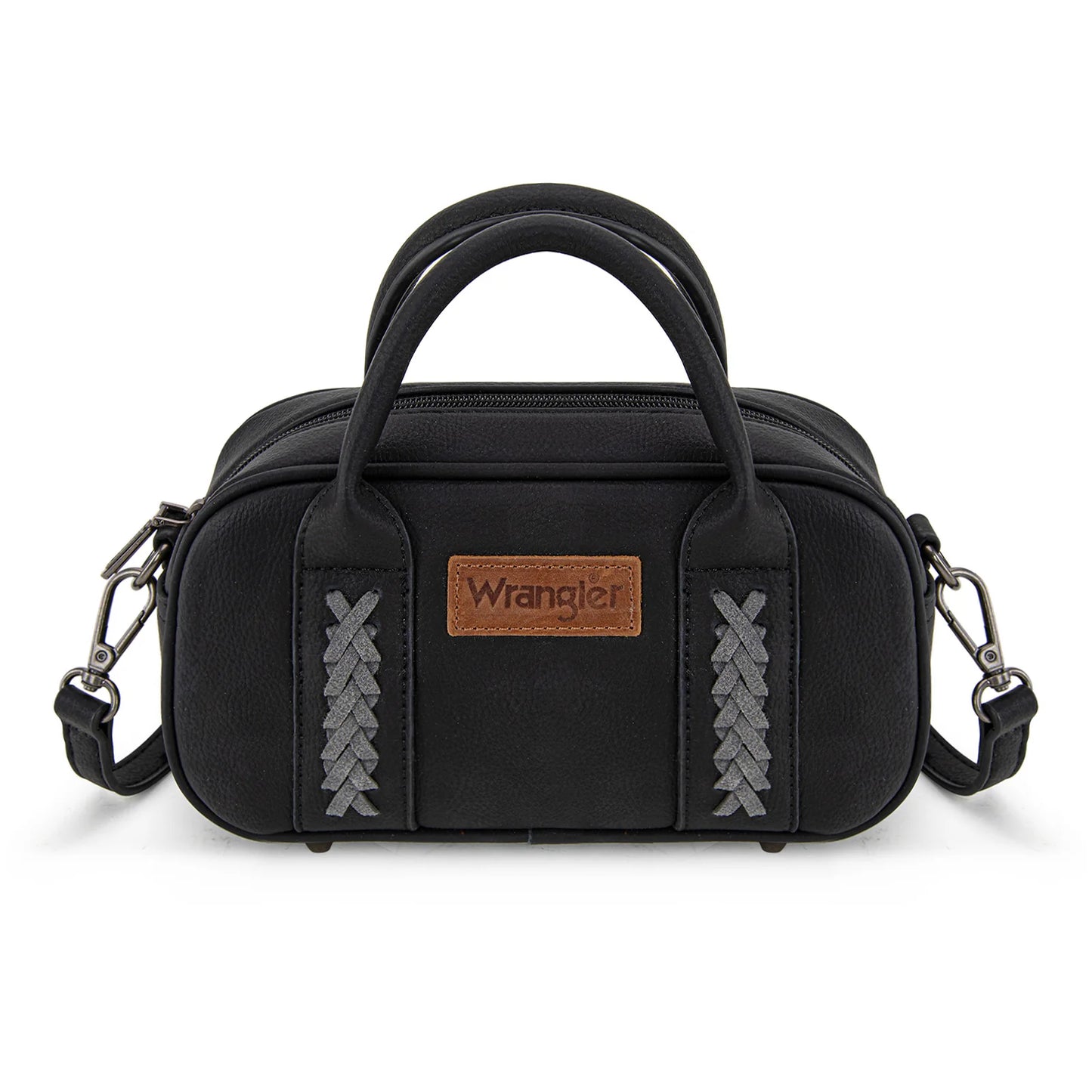 Wrangler Whipstitch Mini Satchel Crossbody Bag- Multiple Colours