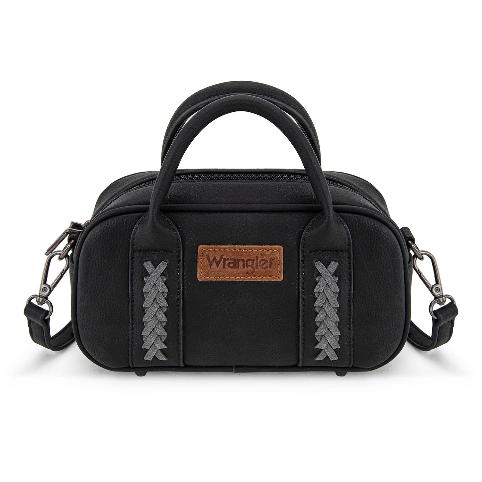 Wrangler Whipstitch Mini Satchel Crossbody Bag- Multiple Colours - Irvine Tack & Western Wear