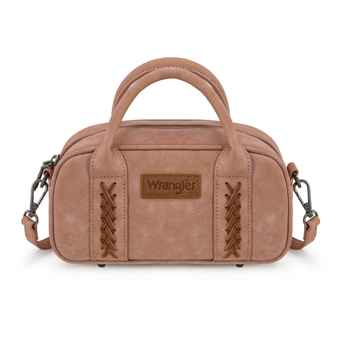 Wrangler Whipstitch Mini Satchel Crossbody Bag- Multiple Colours