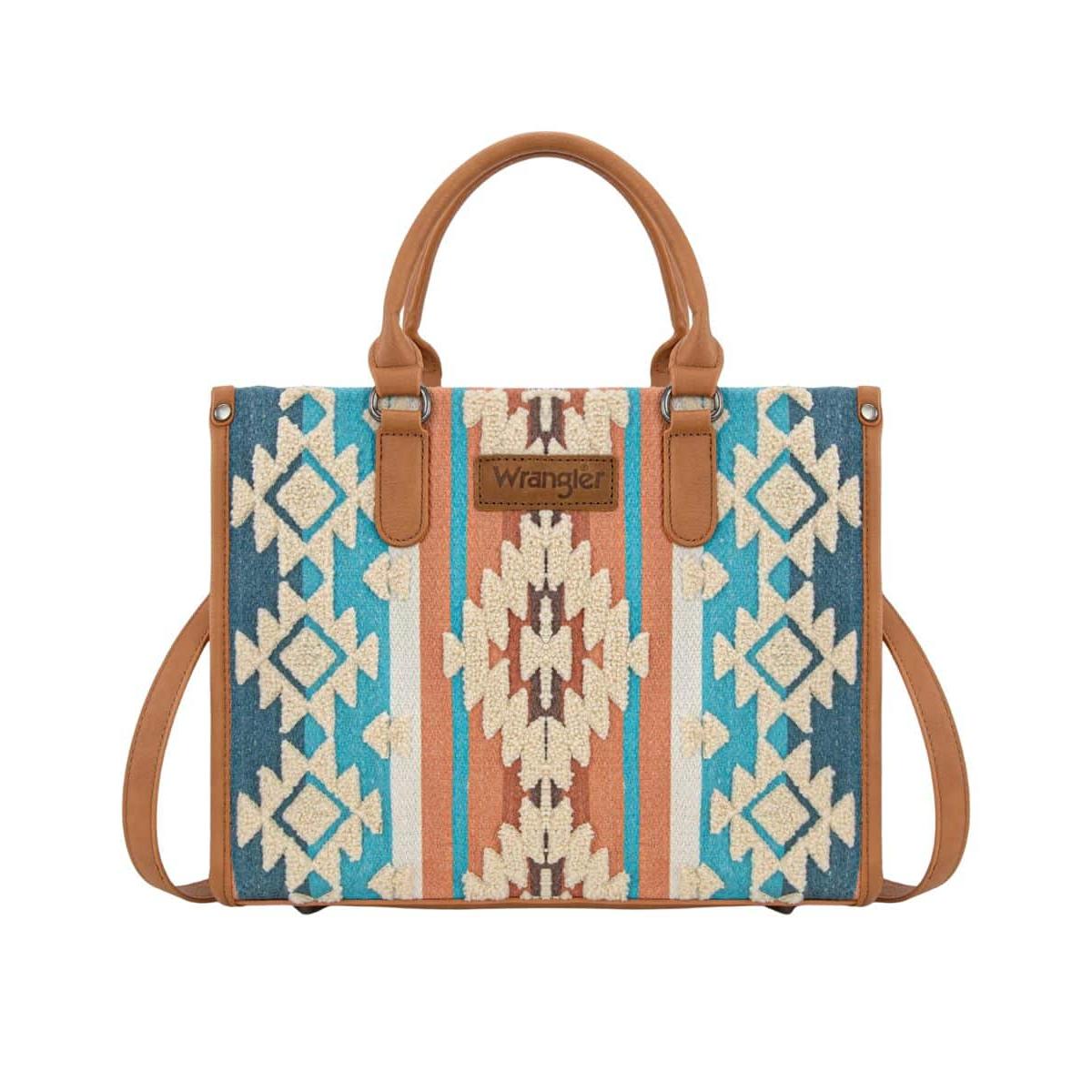 Wrangler Tote Purse- Brown
