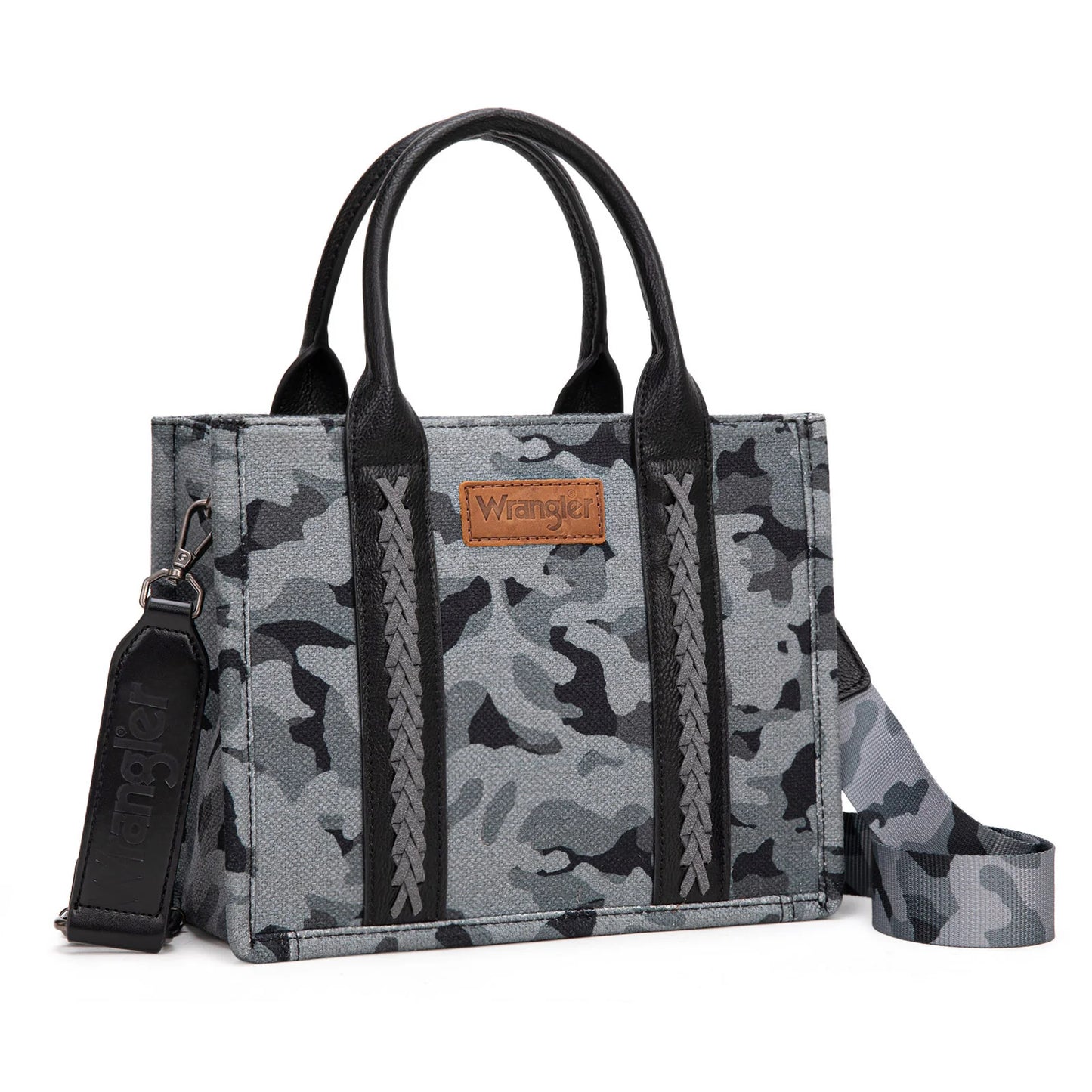 Wrangler Camo Print Conceal Carry Tote/Crossbody- Multiple Colours