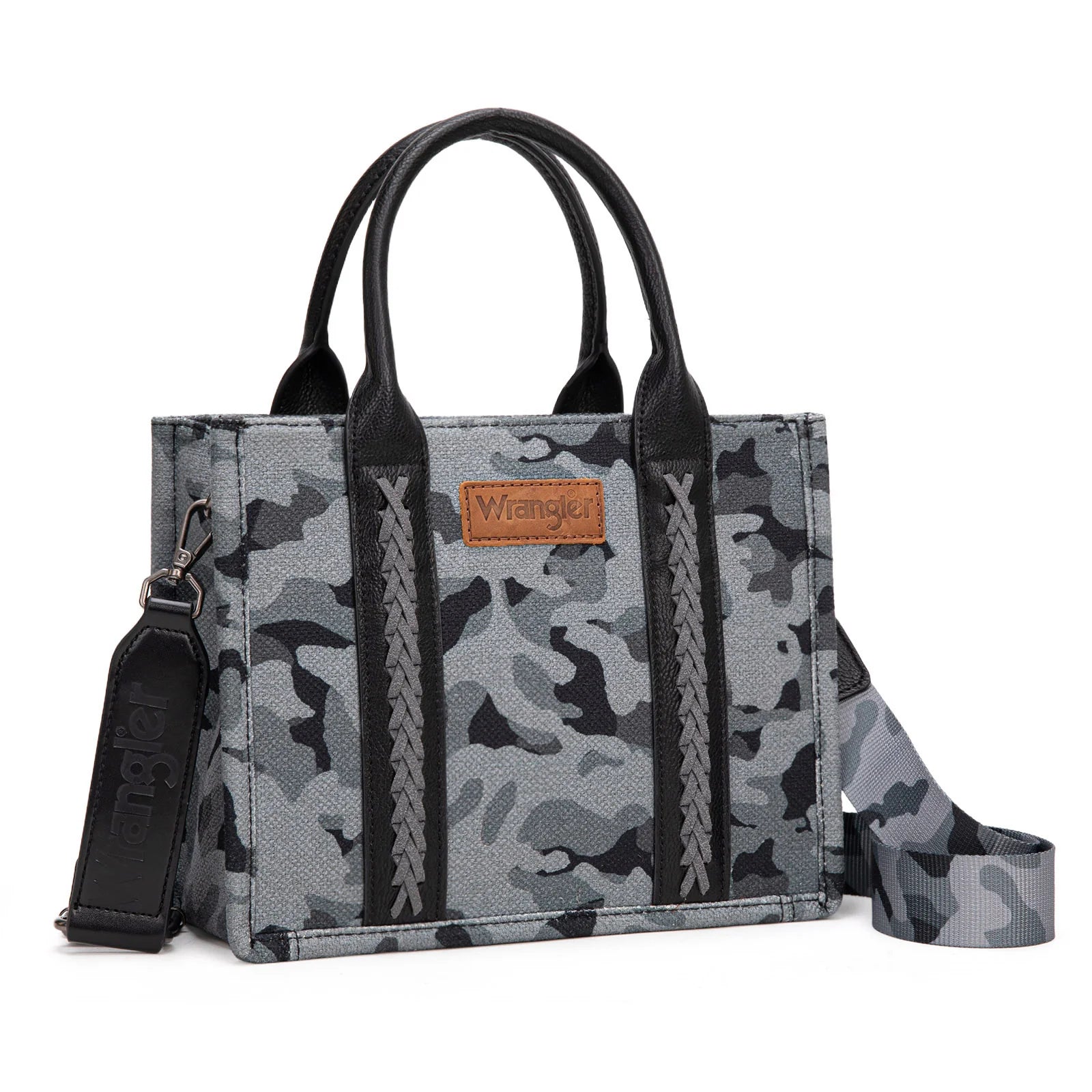 Wrangler Camo Print Conceal Carry Tote/Crossbody- Multiple Colours - Irvine Tack & Western Wear