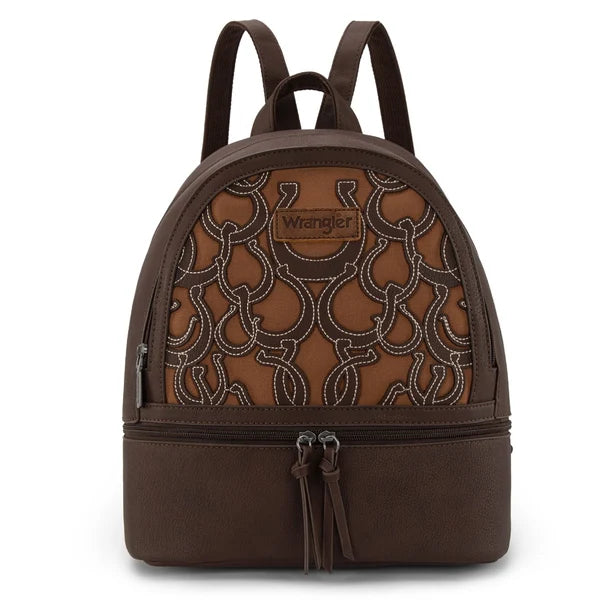 Wrangler Horseshoe Cutout Backpack- Multiple Colours