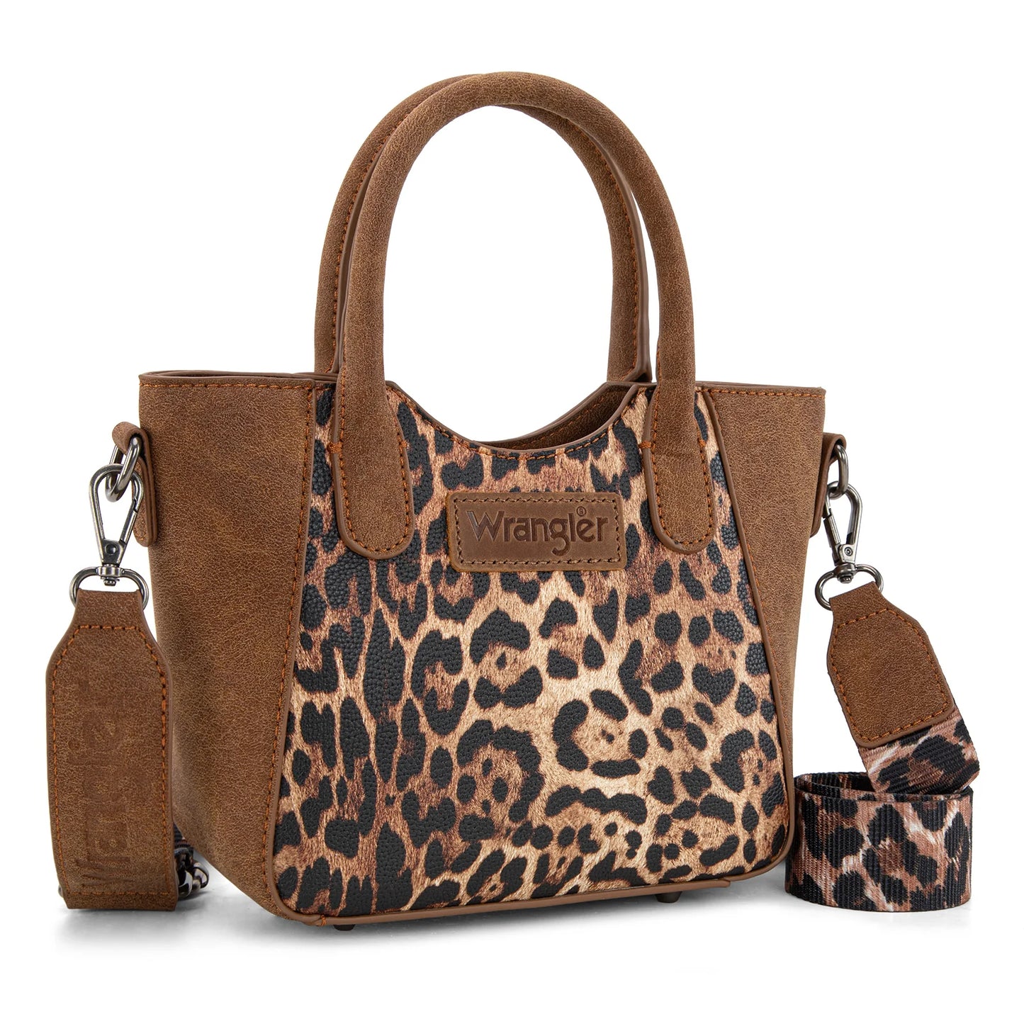 Wrangler Leopard Print Small Tote/Crossbody- Multiple Colours