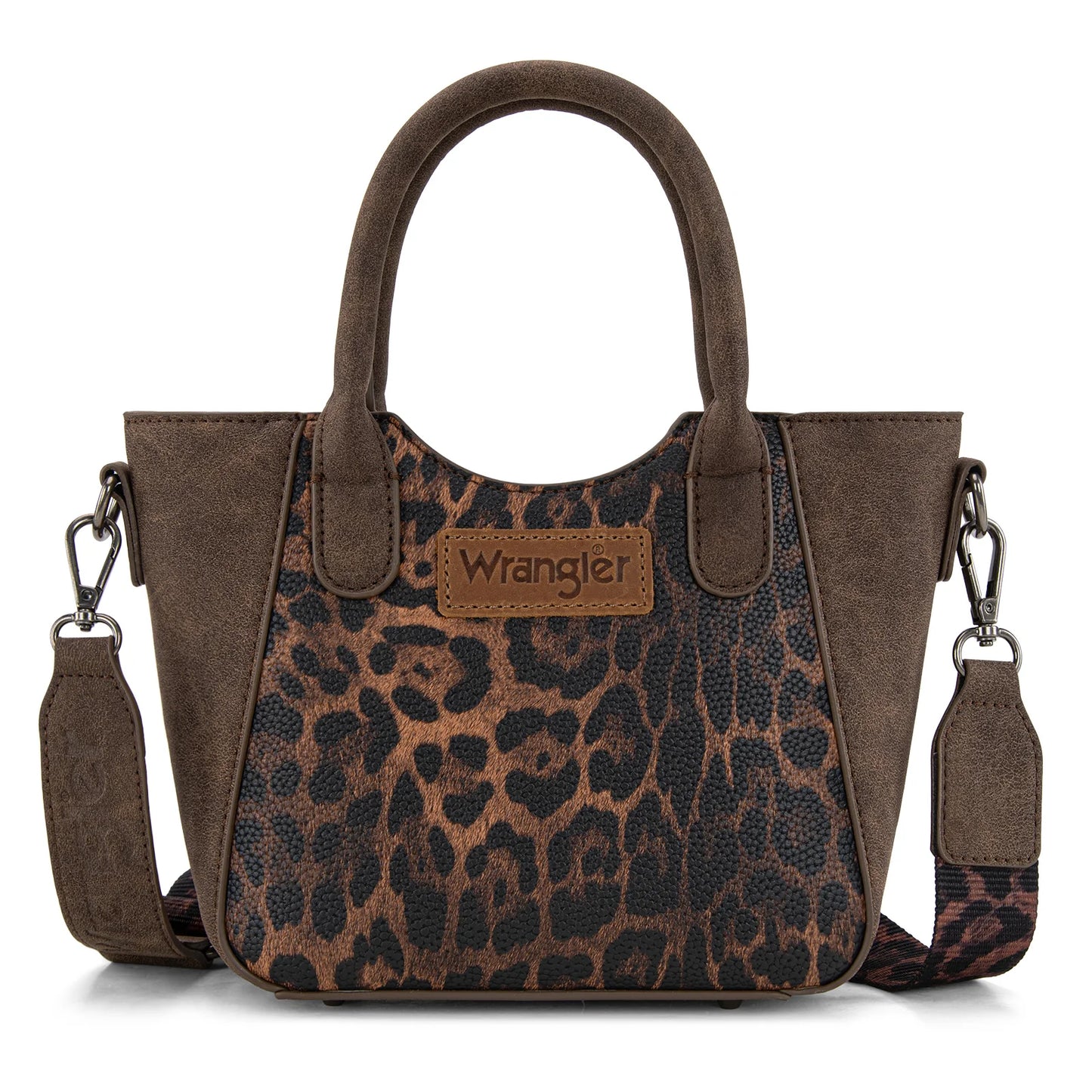 Wrangler Leopard Print Small Tote/Crossbody- Multiple Colours