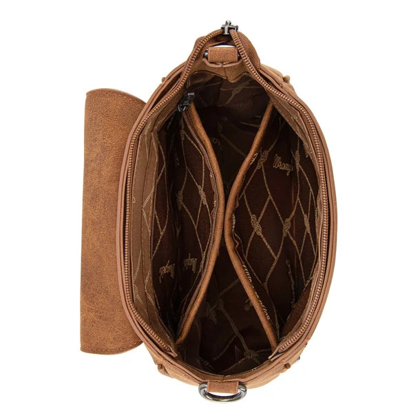 Wrangler Aztec Saddle Crossbody Bag- Multiple Colours