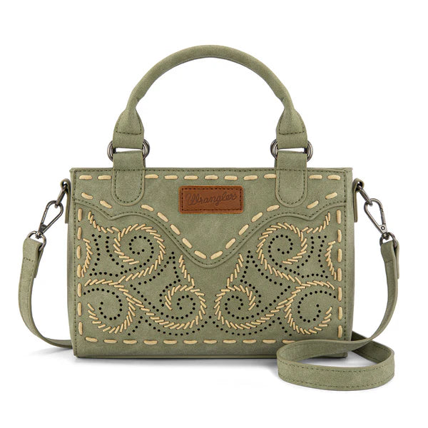 Wrangler Buckle Charm Small Shoulder Bag- Multiple Colours - Irvine Tack & Western Wear