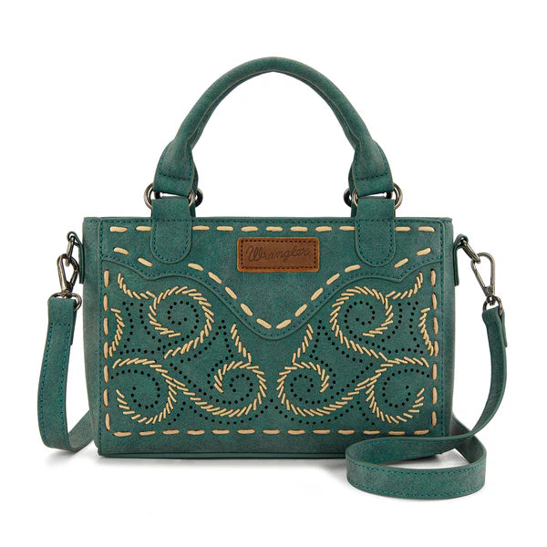 Wrangler Buckle Charm Small Shoulder Bag- Multiple Colours - Irvine Tack & Western Wear