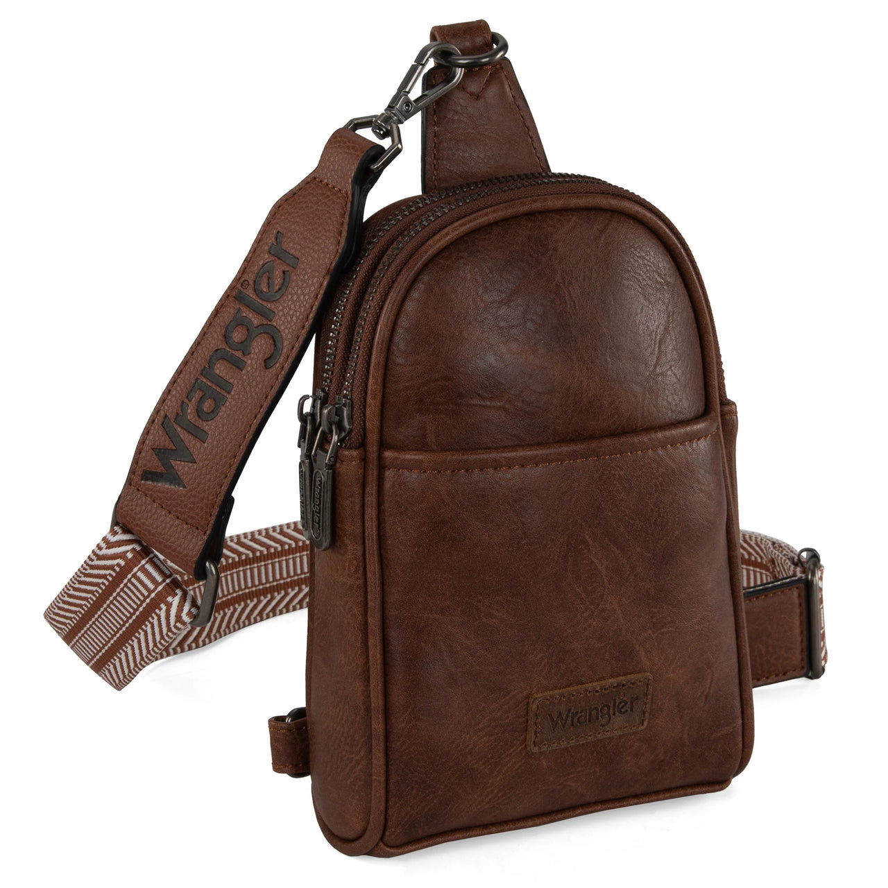 Wrangler Women's Sling Bag/Crossbody/Chest Bag - Dark Brown
