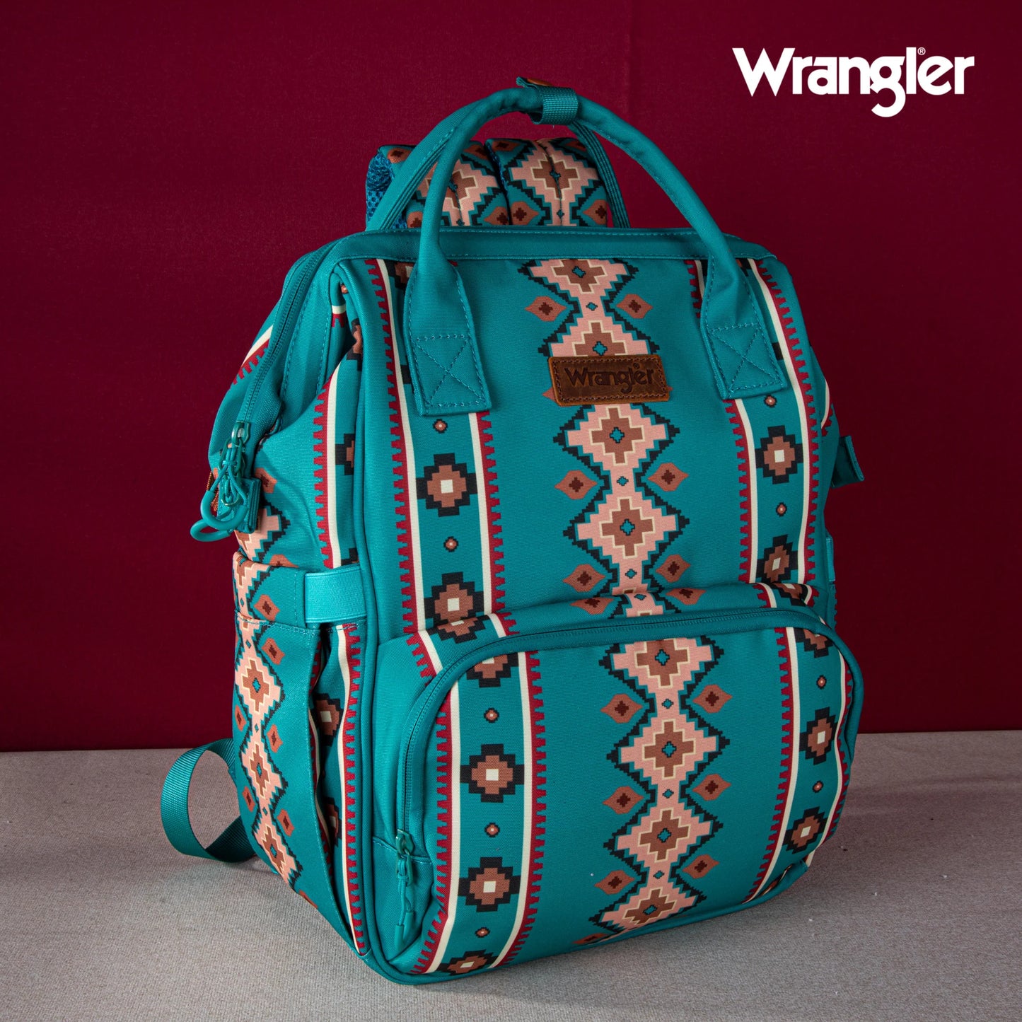 Wrangler Aztec Printed Callie Backpack - Multiple Colours