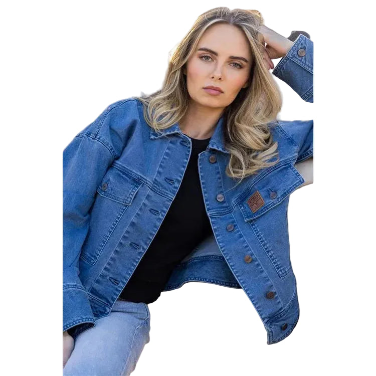 Kimes Ranch Women's Joey Denim Jacket - Antique Wash