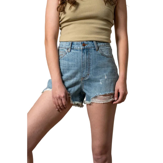 Kimes Ranch Women's Daisy Denim Shorts - Mid Wash