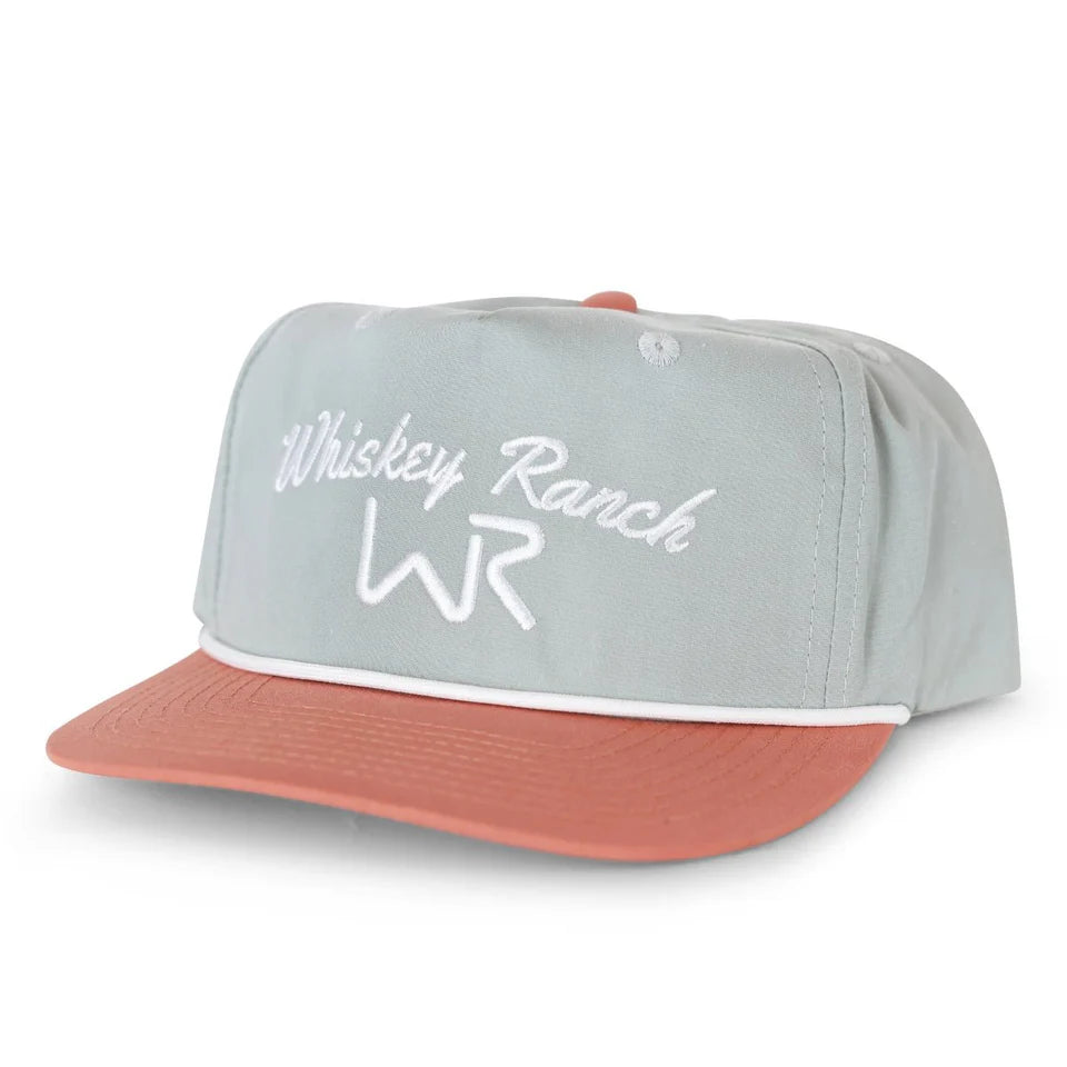 Whiskey Bent Hat Co Wild Bill Cap - Light Grey/Orange - Irvine Tack & Western Wear