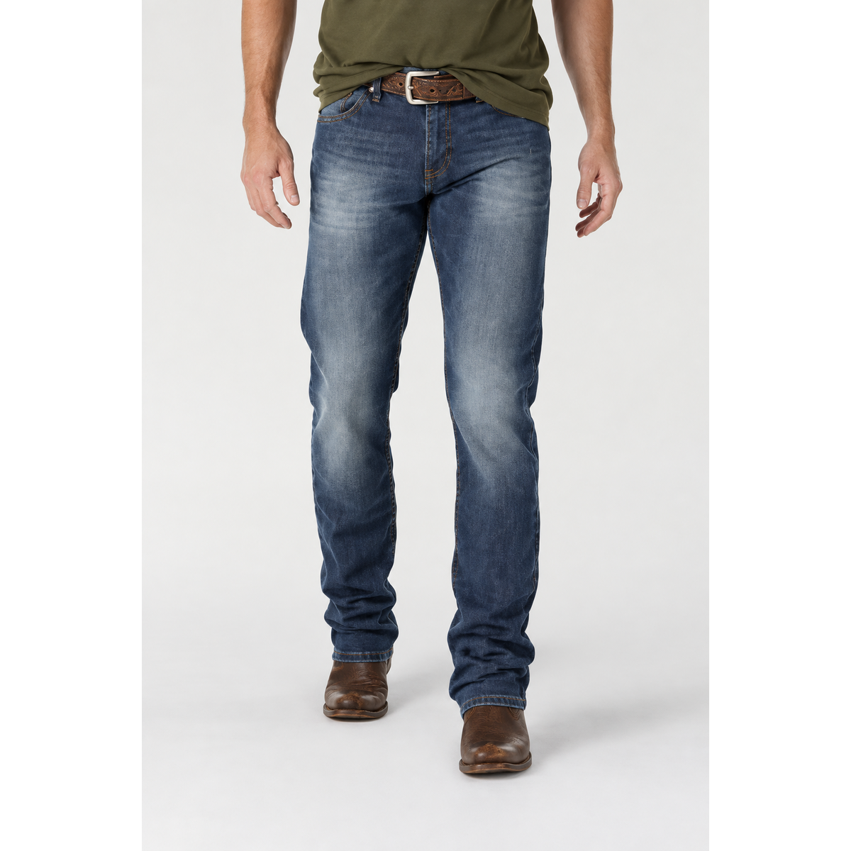 Wrangler Men's Retro Limited Edition Slim Straight Jean - Cottonwood