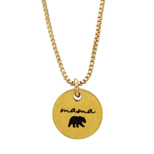 Follow Your Arrow Chain Necklace - Mama Bear