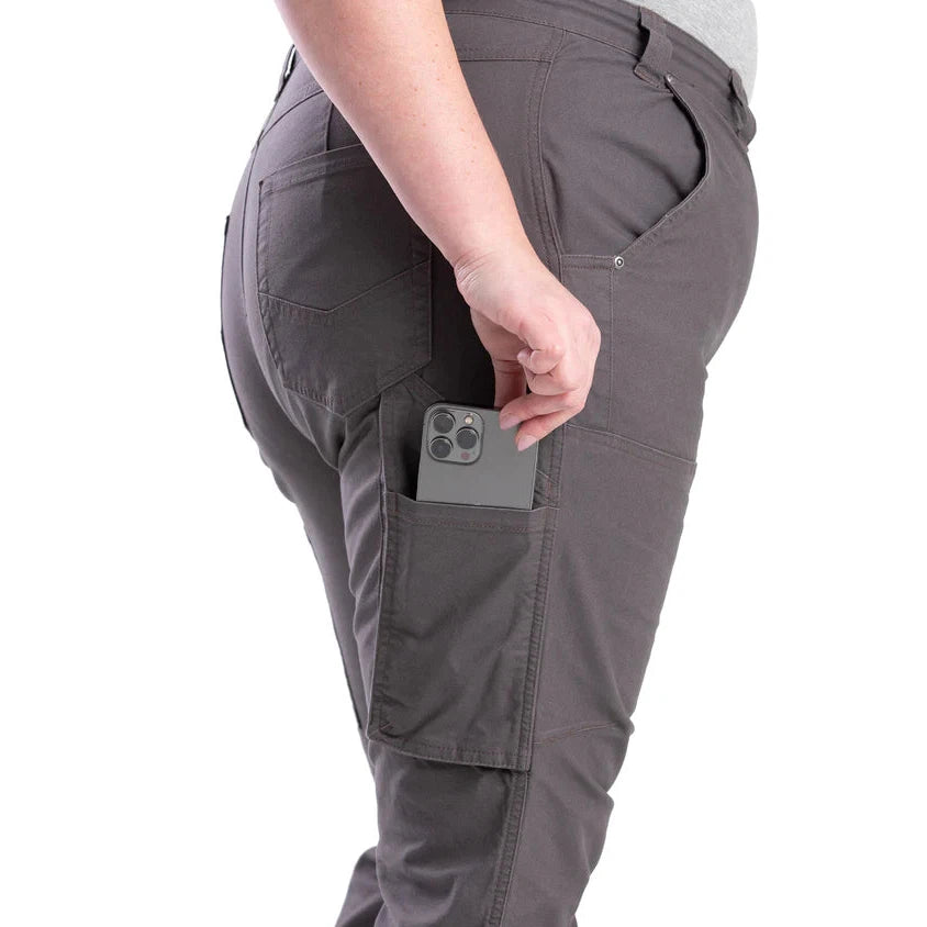 Berne Women's Flex Softstone Double Front Duck Pant - Brown Duck - Irvine Tack & Western Wear