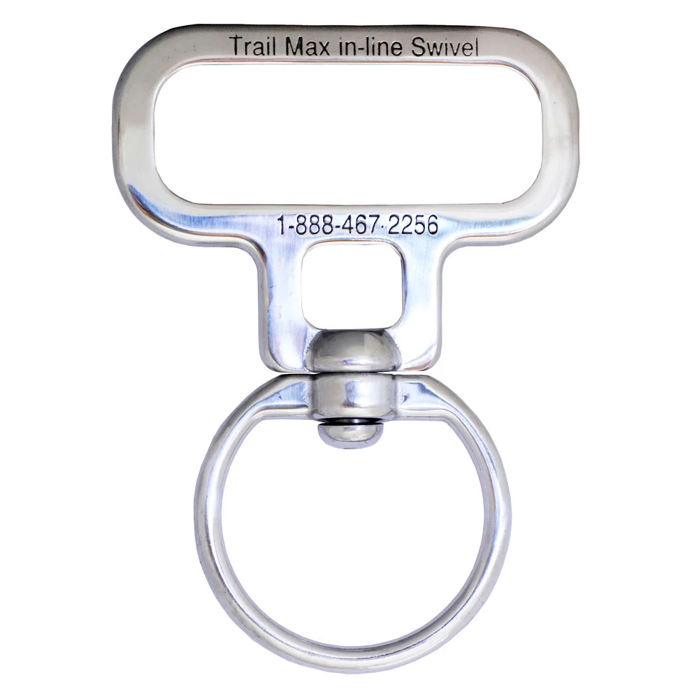 Trail Max In-Line Swivel-Stainless Steel