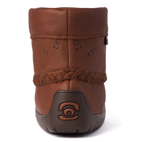 Manitobah Women's Waterproof Tamarack Ankle Mukluks - Tobacco