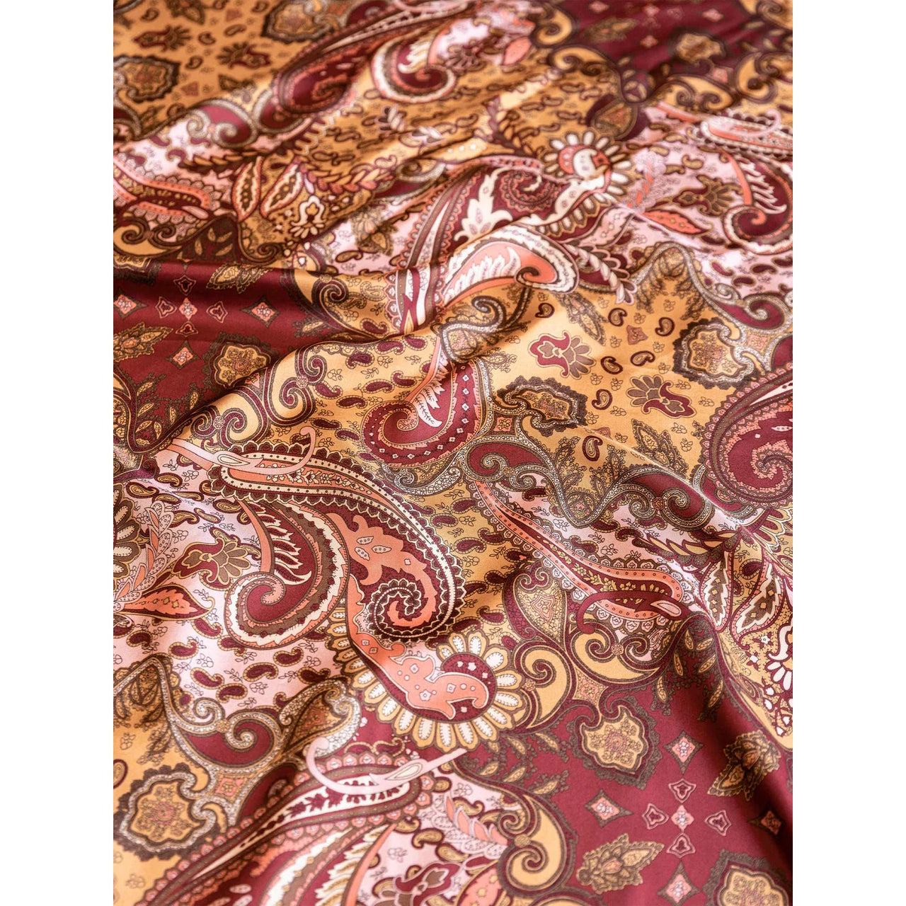 Schaefer Wild Rag Paisley Patterned  35x35 - Multiple Colors