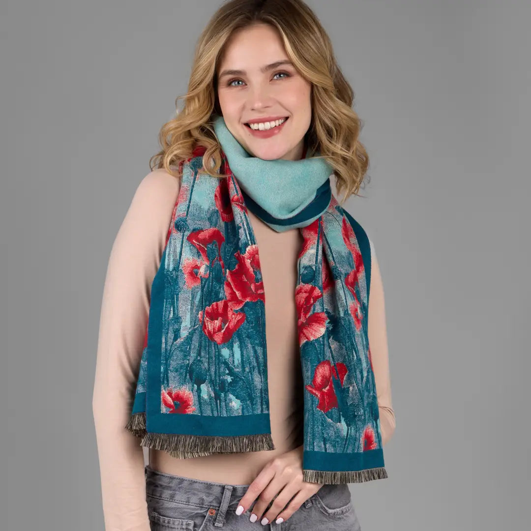 Rodeo Drive 35x35 Wild Rags / Scarf - Floral, Paisley, Multi Pattern, Safari