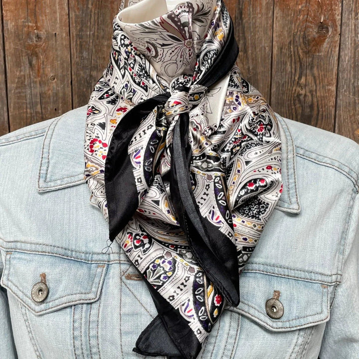 Rodeo Drive 35x35" Wild Rags - Floral, Animal &amp; Other - Irvine Tack &amp; Western Wear