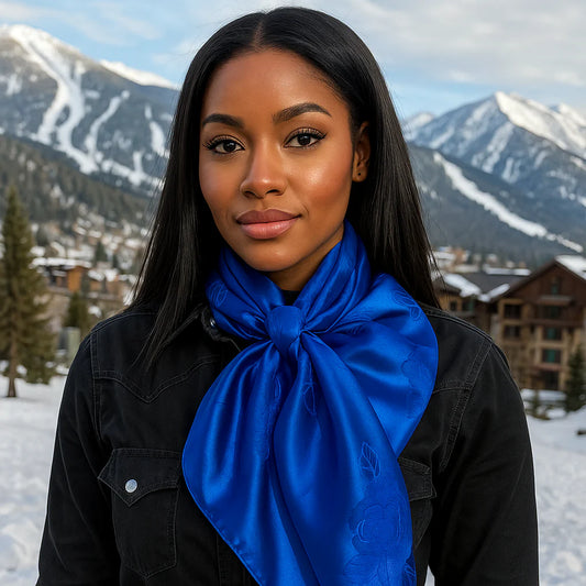 Rodeo Drive 42x42" Jacquard Wild Rags / Scarf - Multiple Colours